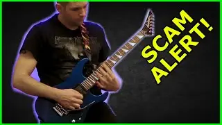 Меня обманули! Jackson Dinky DX10D (чистка, ремонт, настройка)