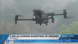 Florida considers allowing homeowners to shoot down drones
