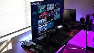 My $5000 Gaming Desk setup with LG C2.