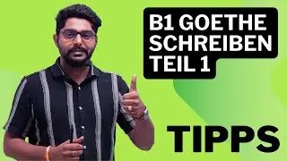 b1 goethe schreiben / briefe schreiben tipps / schreiben b1 teil 1