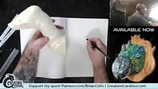Drawing out some ideas for my next sculpture.