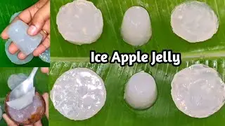 తాటి ముంజలు జెల్లీ||Ice Apple Jelly Recipe#summerrecipe#iceapple#jelly@MANIMAKESMANYTHINGS