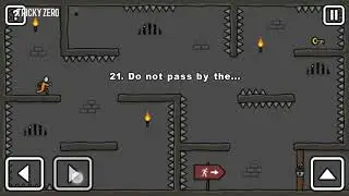 One Level Stickman Jailbreak lvl 21 -25 | Gameplay 21 to 25 in full instruction detail | Tricky zero
