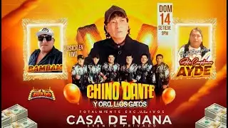 MUCHACHA TRISTE - CHINO DANTE Y ORQ LOS GATOS / FELIZ CUMPLEAÑOS AYDE- ZURDO PRODUCCIONES EN  4.5K