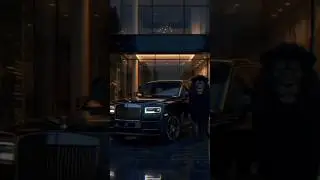 Black Lion 🦁🚘 &mdash; Rolls Royce and the Aura of Untamed Luxury ✨ #shorts
