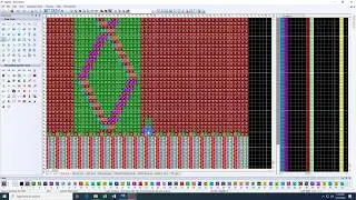 HQPDS ! How To make a jacquard design, jacquard programming Hqpds tutorial beginner