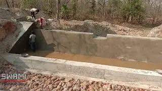 Cement Nala Bandhara (CNB) Check Dam Cement And Stone Band Work Construction Forest Work Gabion