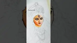 Durga maa drawing, 🔱 #shorts #art #maadurga #drawing #durga
