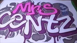 MioCentz Graffiti Art 012 - Graffiti for my Girl [ Graffiti / T-Shirt / Art ]