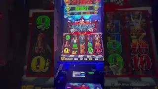Checkered Flag waves 4 a win! | Casino Quack Pack: Four on the Floor - Day 4 (Hef's Pick) #shorts