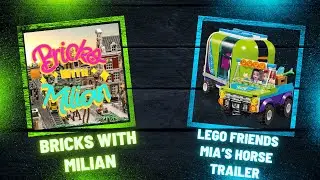 Building Lego Friends Mia's Horse Trailer 41371
