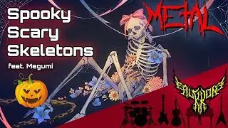 🎃 SPOOKY SCARY SKELETONS feat. Megumi 【Intense Symphonic Metal Cover】