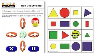 Bee Bot Emulator - Learn Coding and Programming with Fun! | Virtual Bee Bot Programming
