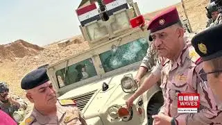 Suspected ISIS militants armed with light weapons killed at least two Iraqi officers