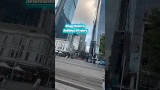 Sydney Architecture | Elegance at Peak Buildings | Trams | Public Transport #sydney #cbd #viral #yt