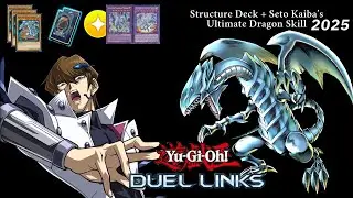 Blue Eyes White Dragon Deck for Starters Duel Links 2025