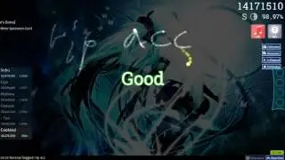 Cookiezi | Hanatan - Tengaku [Skystar's Extra] HDHR 99.31% FC 504pp | Live spectate w/ chat!