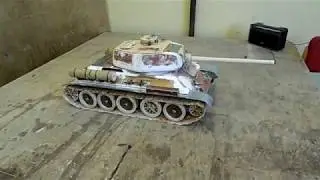 Т-34-85, Homemade, 1/10. (самодел). Часть 9