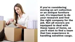 Why You Need Professional Fine Art And Antique Moving Services