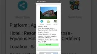 Deal Tracker SG Shops & Hotels Price Tracker - Search Hotels by Keywords