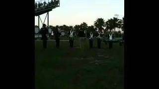 Coral Reef Drumline warmup
