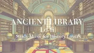 Ancient Library Lo-fi 🏛️ Serene Study Music in a Timeless Archive