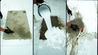 🧼 Caked Mud?Watch This Rug Transform!😱#Satisfying #asmr #asmrvideo #cleaning #carpetcleaning #before