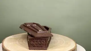 Ebros Vampire Dracula Crucifix Coffin Jewelry Box Casket Trinket Box 8