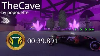 Trackmania - Track of the day 2021/06/28 - TheCave by popouette - AT (