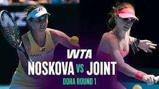 Linda Noskova vs. Maya Joint | 2026 Doha Round 1 | WTA Match Highlights