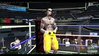 Brandon Ghost vs Tidus Kerron Full Fight | Second Life Boxing | Cryptic (CBL) | Fightality HUD