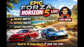 Forza Horizon 5 LIVE | Open World Drift session 