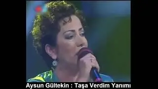 AYSUN GÜLTEKİN : TAŞA VERDİM YANIMI