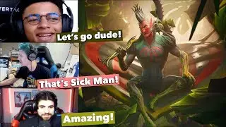 Streamers React To The New FlyTrap Skin Venus Flyer Glider & Tendril Axe