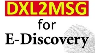 DXL MSG - Lotus DXL to Outlook MSG