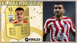 STARTER BEAST! 💯 83 ANGEL CORREA PLAYER REVIEW! FIFA 23 ULTIMATE TEAM