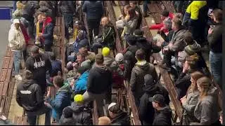 Potyčka vset&iacute;nsk&yacute;ch fanou&scaron;ků ve Zl&iacute;ně