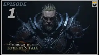 Let's Play King Arthur Knights Tale - Part 1 -  Dark Fantasy Strategy RPG - Gameplay Walkthrough