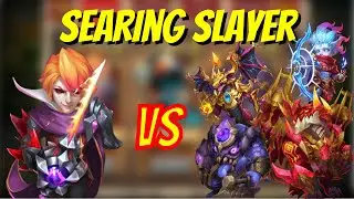 Searing Slayer vs Top Heroes | Castle Clash