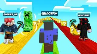 НАЙ-ЛУДИТЕ КЪСМЕТЛИЙСКИ БЛОКОВЕ!? Minecraft Lucky Block Race w/@xxshadowhexxx , @VoodooHeadsTV
