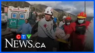 Canadians among the injured after two trains collided in Peru