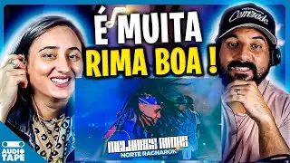 MELHORES RIMAS BATALHA DA NORTE RAGNAROK | BDN RAGNAROK -  AUDIO TAPE REACT