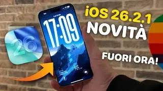 SCARICATELO ORA! 🚨 iOS 26.2.1 Disponibile PER TUTTI: Fix Luminosit&agrave; e Sorpresa AirTag 2