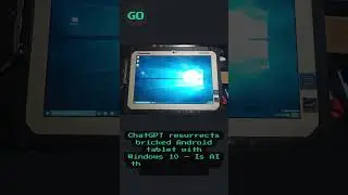 ChatGPT resurrects bricked Android tablet with Windows 10 &mdash; Is AI the future of DIY tech repair