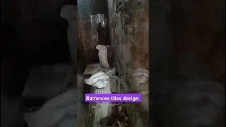 Bathroom tiles design construction work#tiles  #homedesign #civilengineering