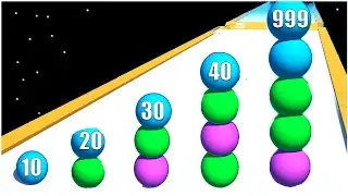 Ball Stacking - Gameplay Walkthrough - Max Levels (11-20)