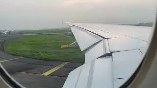 Emirates EK 357 (A6-ENC) Take Off Soekarno Hatta Airport