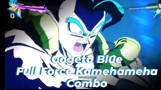 Gogeta Blue Full Force Kamehameha Combo! | Dragon Ball Sparking! Zero