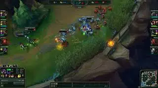 Alistar Bot lane almost Perfect play.