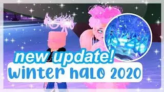 NEWEST WINTER HALO 2020 IN ROYALE HIGH! quick interview